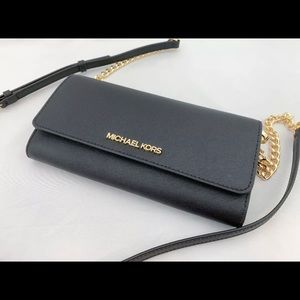 🛑SOLD🛑 NWT Michael Kors Convertible Jet Set Crossbody/Wallet/Clutch